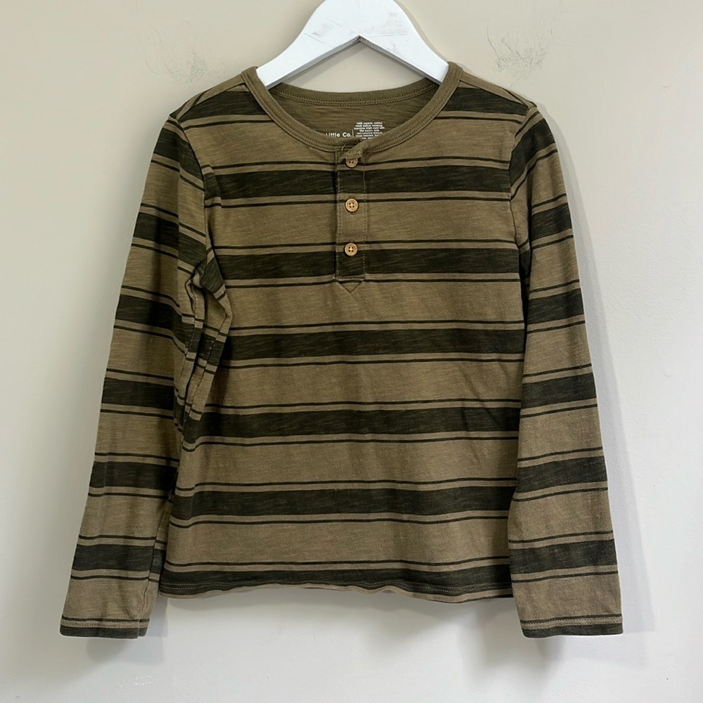 Little Co. by Lauren Conrad Little Boy’s Long Sleeve Henley Shirt Size 5